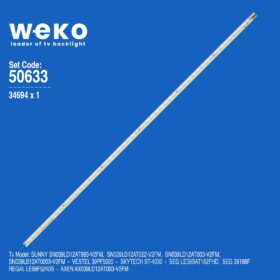 5633 34694X1 CMO E-LED 39 INCH - VLED_1 - V390HK1-LS5-TREM4 1 ADET LED  BAR (48LED)
