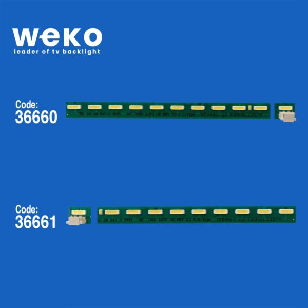 5688 36660X1 36661X1 49 V15.5 ART3 UD REV 0.3 6 2 ADET LED BAR (51LED) - Görsel 2