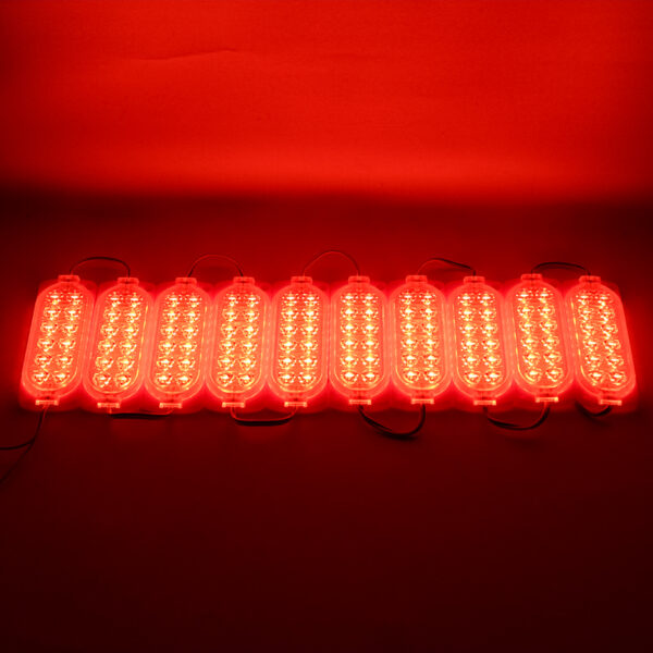 MODÜL LED 24V 2.4W TEK RENK KIRMIZI 2835 - Görsel 2