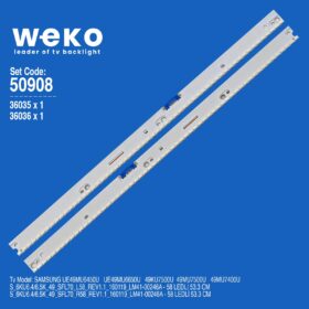 5908 36035X1 36036X1 S_6KU6.4/6.5K_49_SFL70_L/R58_REV1.1_160119 2 ADET LED BAR (58LED)