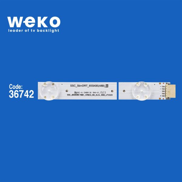 5913 36742X24 SSC_SLİMDRT_65SK85(48B)_S 24 ADET LED BAR - Görsel 2