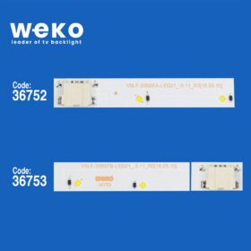 5956 36752X1 36753X1 V6LF_395SFA/B 2 ADET LED BAR (21LED)