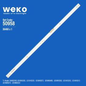 5958 36468X1 S_K5.5/6.2K_49_SFL70_64LED_REV2.0_160129_LM41-00300A   1 ADET LED BAR (64LED)