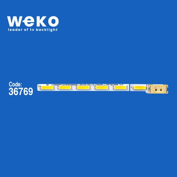 5970 36769X1 LTM220MT12(SMS220A06)_30LED_Rev.3_130625 LJ07-01153A H/F  1 ADET LED BAR (30LED) - Görsel 2