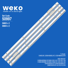 5997 36803X2 36804X2 VH80M-650SMA/B 4 ADET LED BAR (52LED)