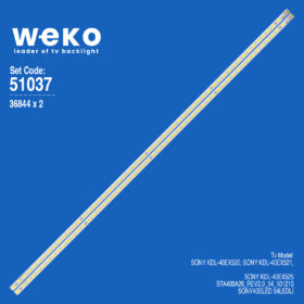 6037 36844X2 STA400A26_REV2.0_54_101210 2 ADET LED BAR (54LED)
