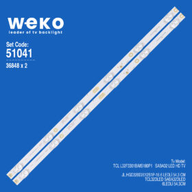 6041 36848X2 JL.HGD320D2012S1P-16 2 ADET LED BAR
