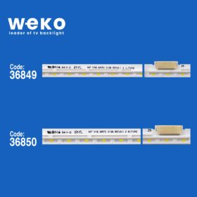 6043 36849X1 36850X1 55 V18 ART3 3138 REV0.1 L/R-TYPE 2 ADET LED BAR (66LED)