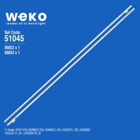 6045 36852X1 36853X1 LB55038 V0_00 / LB55038 V1_00 2 ADET LED BAR (63LED)