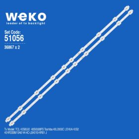 6056 36867X2 40HR330M10A0 V4 4C-LB4010-HR01 J  2 ADET LED BAR