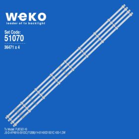 6070 36471X4 JS-D-AP4916-091DC (70722A)  4 ADET LED BAR