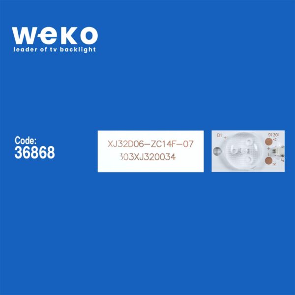 6078 36868X3 XJ32D06-ZC14F-07 303XJ320034 3 ADET LED BAR - Görsel 2
