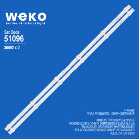 6096 36892X2 MX32D06-ZC22AG-10 6S1P 303MX320039 2 ADET LED BAR (3V6LED58,1CM)