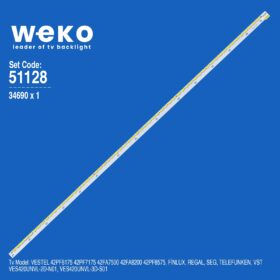 6128 34690X1 42INCH SNB 7020PKG 60EA REV0.6 131220  1 ADET LED BAR