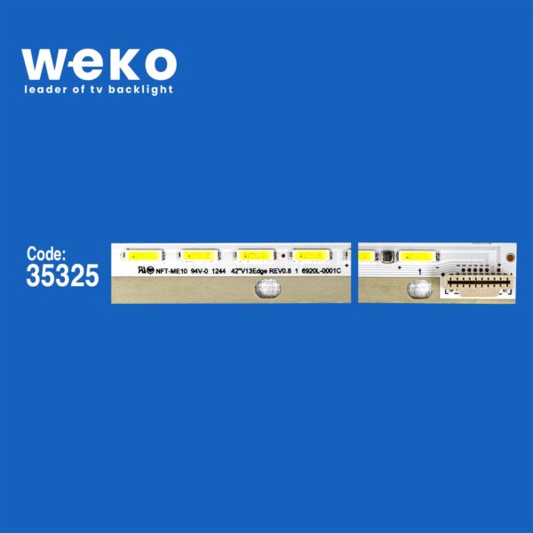 6134 35325X1 42 V13 EDGE REV0.8 1 1 ADET LED BAR (54LED) - Görsel 2