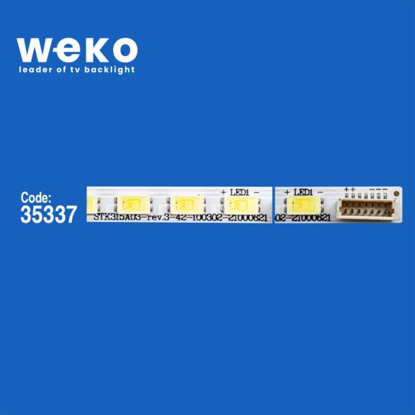 6139 35337X2 STK315A03_REV.3_42_100302_21000821 2 ADET LED BAR (42LED) - Görsel 2