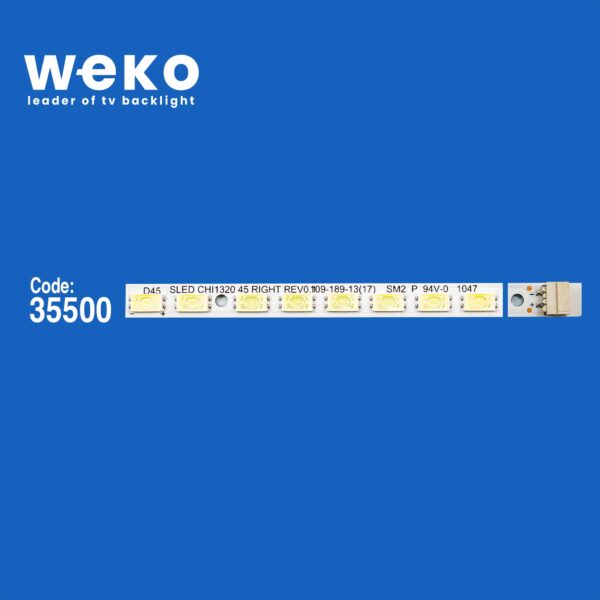 6148 35500X1 HE315DH-E01-90 - RSAG7.820.4225/ROH VER.A  1 ADET LED BAR (45LED) - Görsel 2