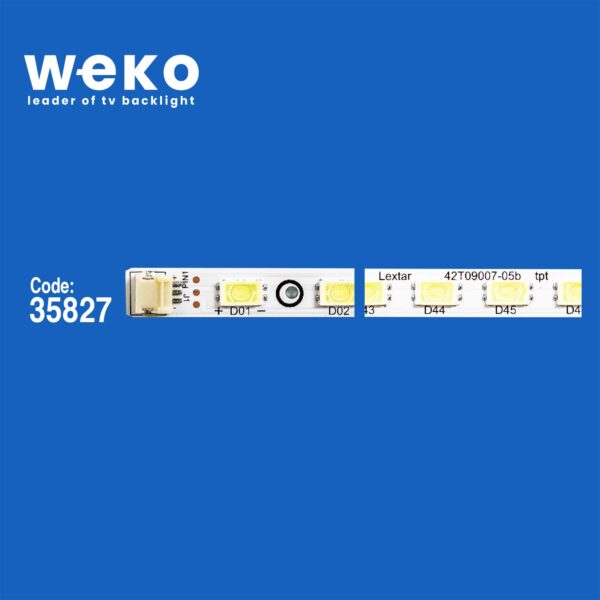 6161 35827X4 42T09-05B - TT42T09006RXD6XXB0600992 4 ADET LED BAR (52LED) - Görsel 2