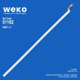 6162 35841X1 LANWS101FKLZA VER0.5 - 4SJ3L8VV - 4SJ3L801 1 ADET LED BAR (36LED)