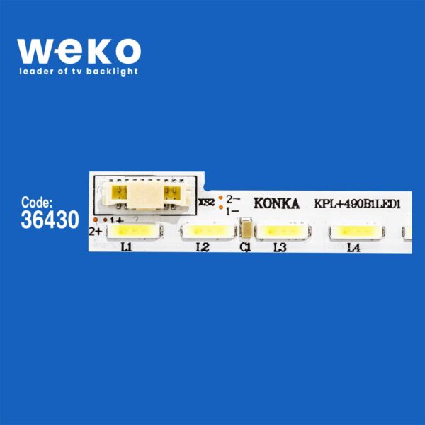 6187 36430X1 KPL + 490B1LED1 35018797 37024855 35018796 1 ADET LED BAR (64LED) - Görsel 2