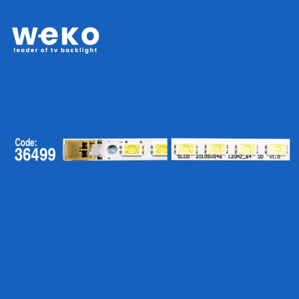 6190 36499X4 LMB-4600BM12 LJ64-02380A LJ64-02381A 4 ADET LED BAR (64LED) - Görsel 2