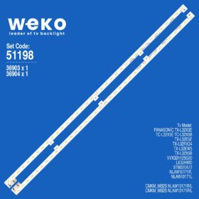 6198 36903X1 36904X1 CMKM-MB2S  NLAW10171L/R  2 ADET LED BAR (36LED)