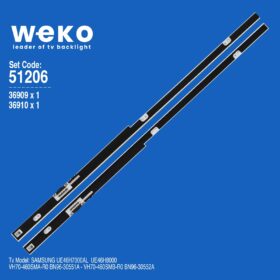 6206 36909X1 36910X1 VH70-460SMA/B 2 ADET LED BAR (70LED)