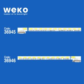 6243 36945X1 36946X1 60 V12 EDGE REV0.1 1 L/R TYPE  2 ADET LED BAR (80LED)
