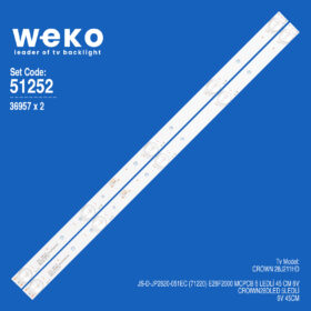6252 36957X2 JS-D-JP2820-051EC  2 ADET LED BAR