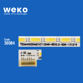 6277 36984X1 T52M400354AE1E T13S46_REV2.0_SDK_131216  1 ADET LED BAR (72LED)