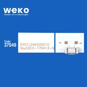 6312 37049X3 SKYWORTH RF-AZ320E30-601S-02 A0  3 ADET LED BAR