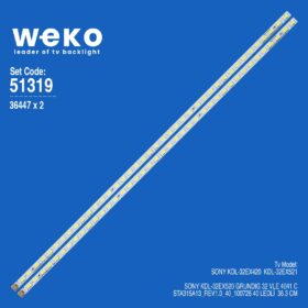 6319 36447X2 STA315A13_REV1.0_40_100726  2 ADET LED BAR (40LED)