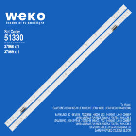 6330 37068X1 37069X1 VH80-480SMA/B-R2  2 ADET LED BAR (72LED)