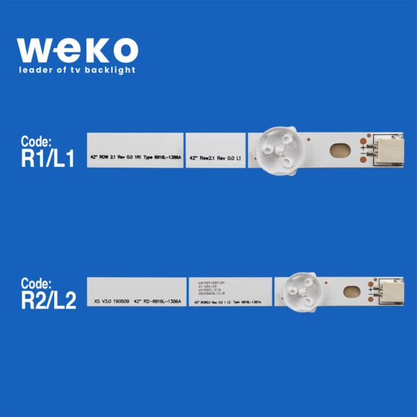 6364 35756X3 35757X3 35758X2 35759X2 42 ROW2.1 REV 0.6 1 82,5 CM BİRLEŞTİRİLMİŞ LED KODU 5 ADET LED BAR - Görsel 2
