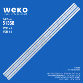 6368 37087X3 37088X2 RF-CF580003AE30-1001-901 A/B TYPE 5 ADET LED BAR