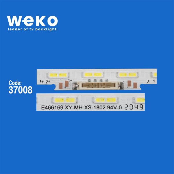 6416 37008X2 BN96-52596A REV00 ES60SV8FPKWA56  2 ADET LED BAR (56LED) - Görsel 2