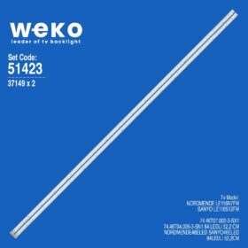 6423 37149X2 74.46T07.002-3-SX1 74.46T04.006-3-SN1  2 ADET LED BAR (84LED)