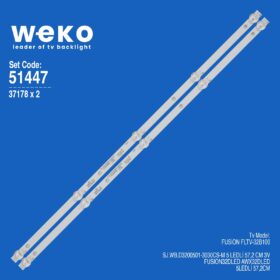 6447 37178X2 SJ.WB.D3200501-3030CS-M  2 ADET LED BAR