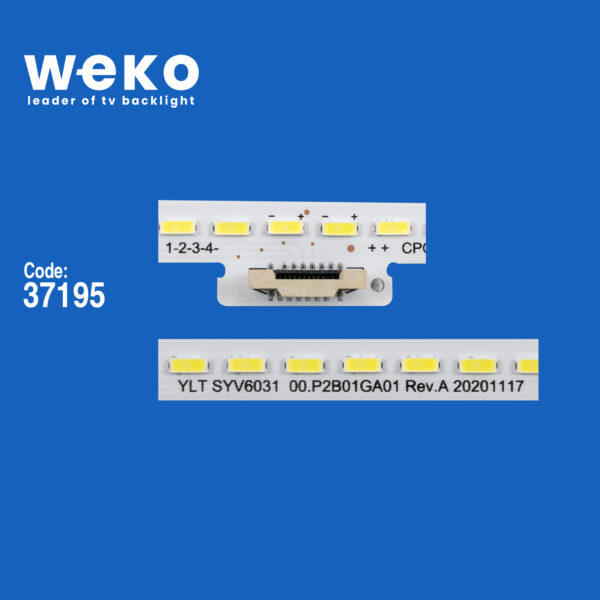 6494 37195X4 YLT SYV6031 00.P2B01GA01 REV.A  4 ADET LED BAR (64LED) - Görsel 2