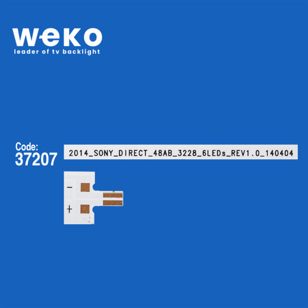 6514 37207X12 2014_SONY_DIRECT_48_A/B_3228_6LEDS140404 12 ADET LED BAR - Görsel 2