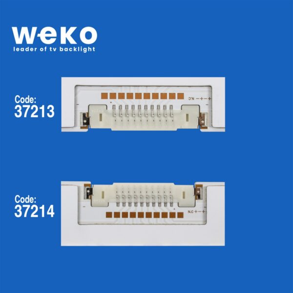 6518 37213X1 37214X1 V7MU-490SMA/B 2 ADET LED BAR (68LED) - Görsel 2
