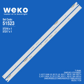 6523 37216X1 37217X1 S_KS7/7.5/8/9K_65_SFL70_L90/R90  2 ADET LED BAR (90LED)
