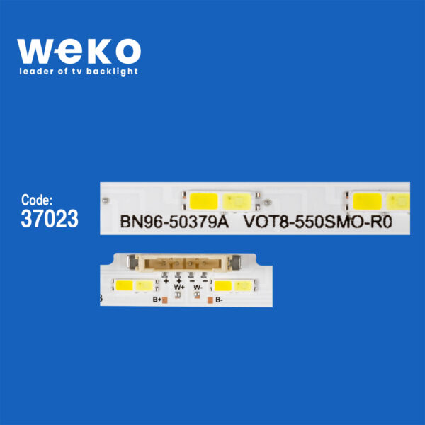6526 37023X2 V0T8-550SM0-R0 BN96-50379A 2 ADET LED BAR (40LED) - Görsel 2