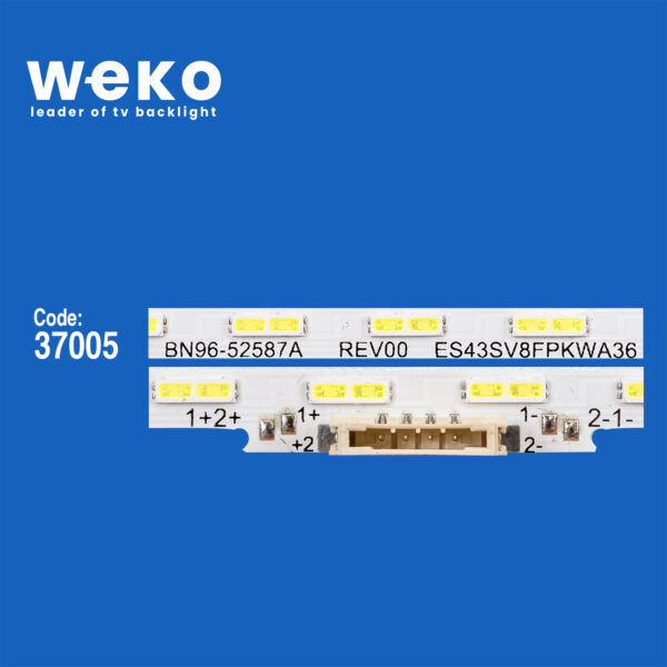 6539 37005X2 BN96-52587A REV00 ES43SV8FPKWA36  2 ADET LED BAR (36LED) - Görsel 2