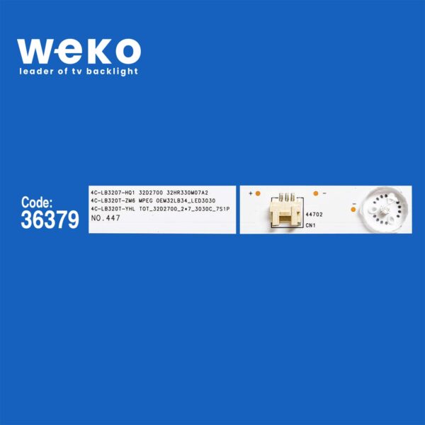 6540 36379X2 0EM32LB34_LED3030_V1.6_20150529  2 ADET LED BAR - Görsel 2