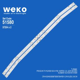 6580 37254X2 CRH-K32K6003030T020672M-REV1.2 W  2 ADET LED BAR