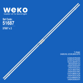 6687 37007X2 S1A8-550SM0-R0 BN96-52595A REV00 2 ADET LED BAR (48LED)