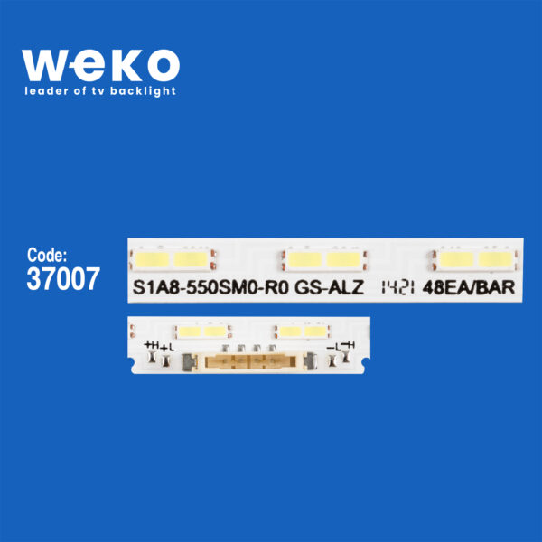 6687 37007X2 S1A8-550SM0-R0 BN96-52595A REV00 2 ADET LED BAR (48LED) - Görsel 2