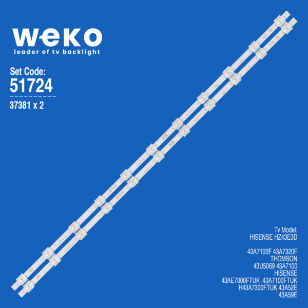 6724 37381X2 JL.D425B1330-003AS-M_V02  2 ADET LED BAR