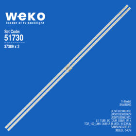 6730 37389X2 L1_TU85_EO_DUM_S38(1)_R1.4_TCR_100_LM41-00851A 2 ADET LED BAR (38LED)